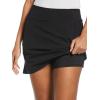 imageCallaway Womens 16quot Heather Perforated Golf Skort with TrueSculpt Stretch Fabric and OptiDri Technology Sizes XSXXLCaviar Black