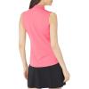 imageCallaway Womens OptiDri Sleeveless Golf Polo with UV Block Sun Protection Flexible Fit Ladies Performance ApparelCoral Paradise