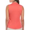 imageCallaway Womens OptiDri Sleeveless Golf Polo with UV Block Sun Protection Flexible Fit Ladies Performance ApparelRaspberry Sorbet