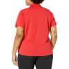 imageCallaway Womens Solid Swing Tech Short Sleeve Golf Polo ShirtTrue Red