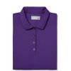 imageCallaway Womens Tournament Short Sleeve Golf Polo Shirt Added Stretch MoistureWicking Sun ProtectionTillandsia Purple