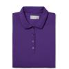 imageCallaway Womens Tournament Short Sleeve Golf Polo Shirt Added Stretch MoistureWicking Sun ProtectionTillandsia Purple