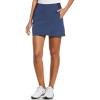 imageCallaway Womens 16quot Heather Perforated Golf Skort with TrueSculpt Stretch Fabric and OptiDri Technology Sizes XSXXLTrue Navy Heather