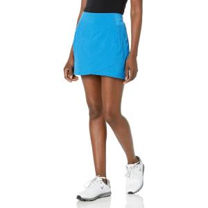 imageCallaway Womens 16quot Heather Perforated Golf Skort with TrueSculpt Stretch Fabric and OptiDri Technology Sizes XSXXLBlue Sea Star Htr
