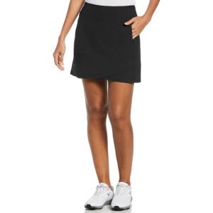 imageCallaway Womens 16quot Heather Perforated Golf Skort with TrueSculpt Stretch Fabric and OptiDri Technology Sizes XSXXLCaviar Black