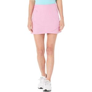 imageCallaway Womens 16quot Heather Perforated Golf Skort with TrueSculpt Stretch Fabric and OptiDri Technology Sizes XSXXLSunset Pink Heather