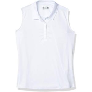 imageCallaway Womens OptiDri Sleeveless Golf Polo with UV Block Sun Protection Flexible Fit Ladies Performance ApparelBrilliant White