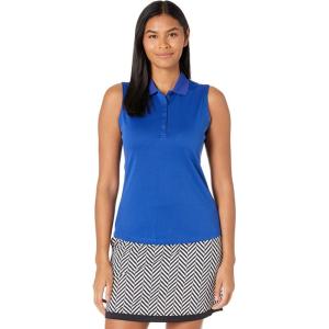 imageCallaway Womens OptiDri Sleeveless Golf Polo with UV Block Sun Protection Flexible Fit Ladies Performance ApparelMazarine Blue