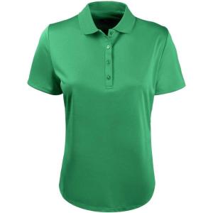 imageCallaway Womens Solid Swing Tech Short Sleeve Golf Polo ShirtGolf Green