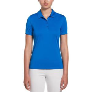 imageCallaway Womens Tournament Short Sleeve Golf Polo Shirt Added Stretch MoistureWicking Sun ProtectionSkydiver