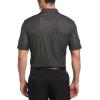imageCallaway Mens Pro Spin Chevron Jacquard Short Sleeve Golf Polo Shirt MoistureWicking Durable Textured FabricCaviar Black