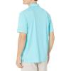 imageCallaway Mens Pro Spin Chevron Jacquard Short Sleeve Golf Polo Shirt MoistureWicking Durable Textured FabricSantorini Blue