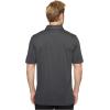 imageCallaway Mens Solid Micro Hex Performance Golf Polo Shirt with UPF 50 Protection Size Small3x Big ampamp TallAsphalt