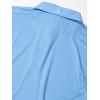 imageCallaway Mens Solid Micro Hex Performance Golf Polo Shirt with UPF 50 Protection Size Small3x Big ampamp TallCornflower Blue