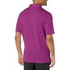 imageCallaway Mens Solid Micro Hex Performance Golf Polo Shirt with UPF 50 Protection Size Small3x Big ampamp TallDark Purple