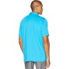 imageCallaway Mens Solid Micro Hex Performance Golf Polo Shirt with UPF 50 Protection Size Small3x Big ampamp TallHawaiian Ocean 2