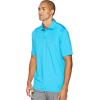 imageCallaway Mens Solid Micro Hex Performance Golf Polo Shirt with UPF 50 Protection Size Small3x Big ampamp TallHawaiian Ocean 2