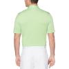 imageCallaway Mens Solid Micro Hex Performance Golf Polo Shirt with UPF 50 Protection Size Small3x Big ampamp TallJade Lime