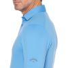 imageCallaway Mens Solid Micro Hex Performance Golf Polo Shirt with UPF 50 Protection Size Small3x Big ampamp TallMarina