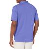imageCallaway Mens Solid Micro Hex Performance Golf Polo Shirt with UPF 50 Protection Size Small3x Big ampamp TallPurple Iris
