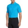 imageCallaway Mens Solid Micro Hex Performance Golf Polo Shirt with UPF 50 Protection Size Small3x Big ampamp TallSurf the Web