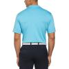 imageCallaway Mens Solid Optidri Short Sleeve Golf Polo Shirt with Stretch Fabric Sun Protection Extended Sizes Small4xlBlue Atoll