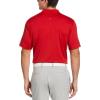 imageCallaway Mens Solid Optidri Short Sleeve Golf Polo Shirt with Stretch Fabric Sun Protection Extended Sizes Small4xlSalsa
