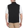 imageCallaway Mens Swing Tech Golf Vest Outerwear with Full Zip and Recycled Stretch FabricCaviar Black