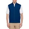 imageCallaway Mens Swing Tech Golf Vest Outerwear with Full Zip and Recycled Stretch FabricGalaxy Blue