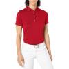 imageCallaway Womens Short Sleeve OptiDri Core Performance Golf Polo Shirt Size Small  3XChili Pepper