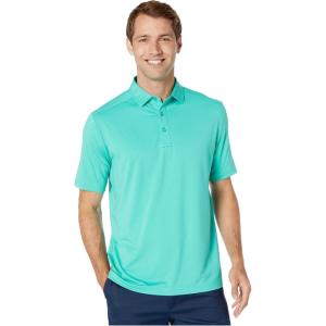 imageCallaway Mens Solid Micro Hex Performance Golf Polo Shirt with UPF 50 Protection Size Small3x Big ampamp TallBaltic