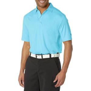 imageCallaway Mens Solid Micro Hex Performance Golf Polo Shirt with UPF 50 Protection Size Small3x Big ampamp TallBlue Grotto