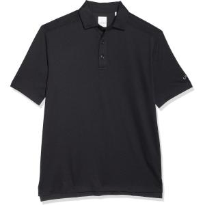 imageCallaway Mens Solid Micro Hex Performance Golf Polo Shirt with UPF 50 Protection Size Small3x Big ampamp TallCaviar