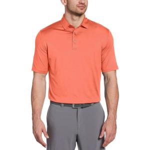 imageCallaway Mens Solid Micro Hex Performance Golf Polo Shirt with UPF 50 Protection Size Small3x Big ampamp TallDubarry