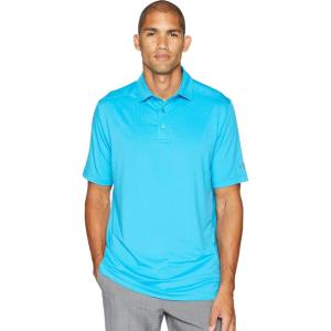 imageCallaway Mens Solid Micro Hex Performance Golf Polo Shirt with UPF 50 Protection Size Small3x Big ampamp TallHawaiian Ocean 2