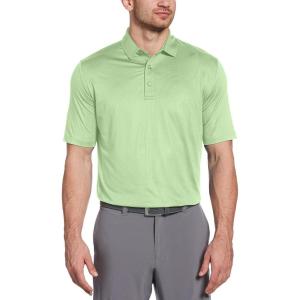 imageCallaway Mens Solid Micro Hex Performance Golf Polo Shirt with UPF 50 Protection Size Small3x Big ampamp TallJasmine Green