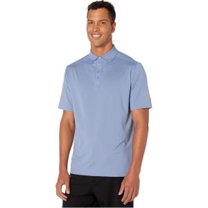imageCallaway Mens Solid Micro Hex Performance Golf Polo Shirt with UPF 50 Protection Size Small3x Big ampamp TallMountain Spring