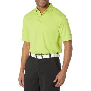 imageCallaway Mens Solid Micro Hex Performance Golf Polo Shirt with UPF 50 Protection Size Small3x Big ampamp TallSurreal Green