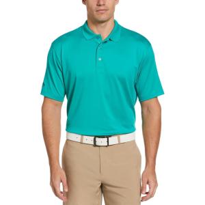 imageCallaway Mens Solid Optidri Short Sleeve Golf Polo Shirt with Stretch Fabric Sun Protection Extended Sizes Small4xlColumbia