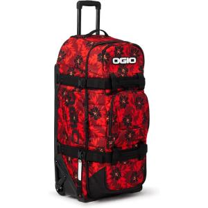 imageOGIO Rig 9800 Wheeled Suitcase Gear Bag Checked LuggageRed Flower Party