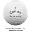 imageCallaway Golf ERC Soft Golf BallsWhite Triple Track
