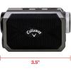 imageCallaway Micro Pro Golf Laser Rangefinder Ultra Compact and Rechargeable with Magnetic Cart MountGray