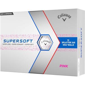 imageCallaway Golf Supersoft Golf BallsPink Splatter