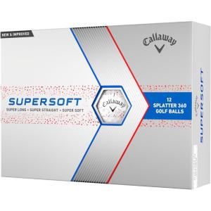 imageCallaway Golf Supersoft Golf BallsRed Splatter