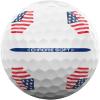 imageCallaway Golf Chrome Soft Golf BallsRed  White  and Blue
