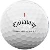 imageCallaway Golf Chrome Soft X Golf Balls Triple Track YellowTriple Track White
