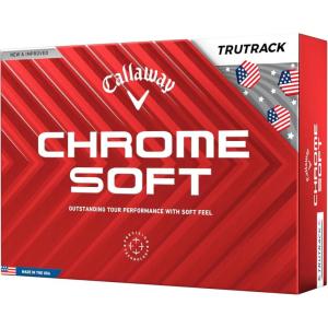 imageCallaway Golf Chrome Soft Golf BallsRed  White  and Blue