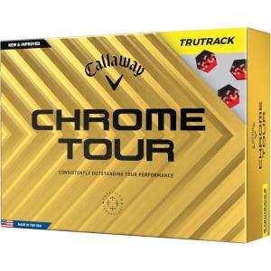 imageCallaway Golf Chrome Tour Golf BallsTrue Track Yellow
