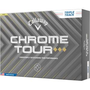imageCallaway Golf Chrome Tour Triple Diamond Golf BallsTriple Track White