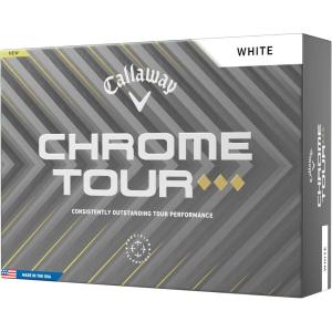 imageCallaway Golf Chrome Tour Triple Diamond Golf BallsWhite